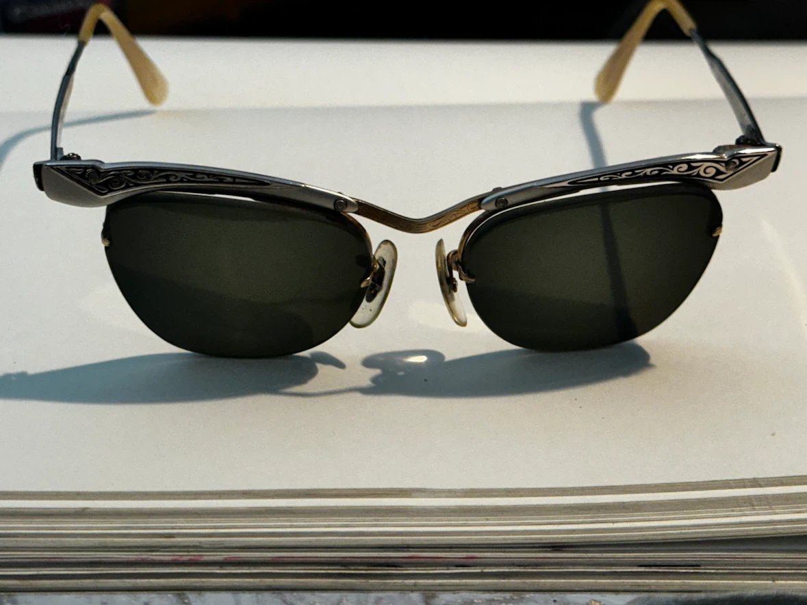 Vintage B&L Balgrip 12K GF Sunglasses 1950s