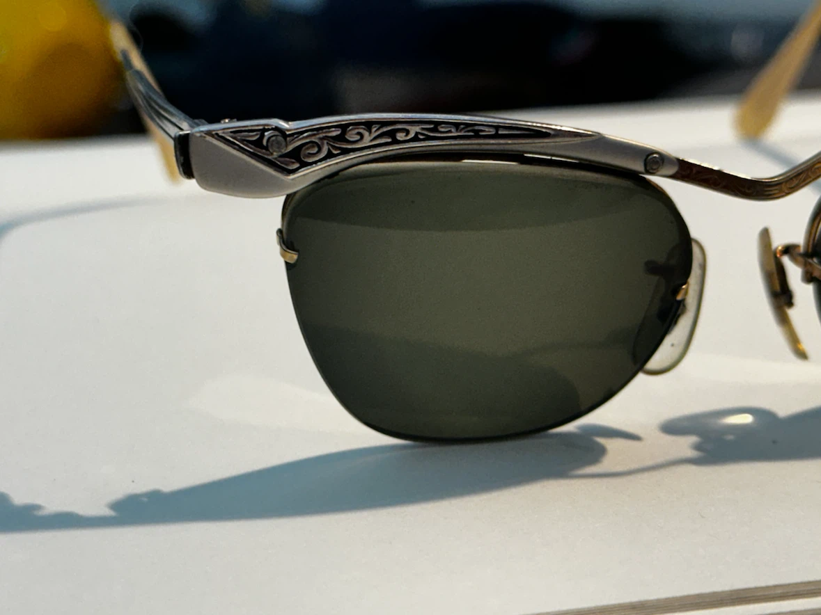 Vintage B&L Balgrip 12K GF Sunglasses 1950s - photo 2