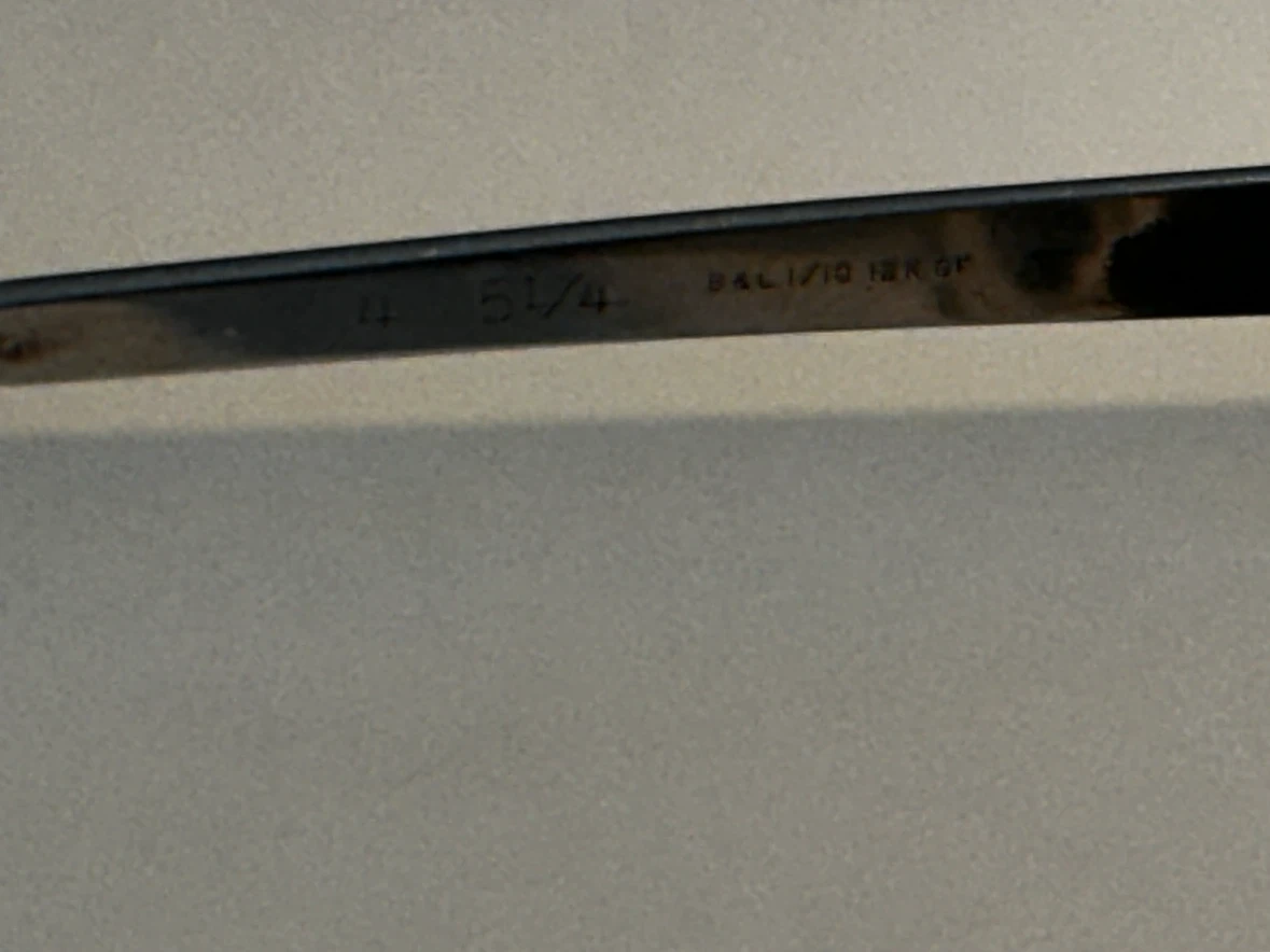 Vintage B&L Balgrip 12K GF Sunglasses 1950s - photo 4