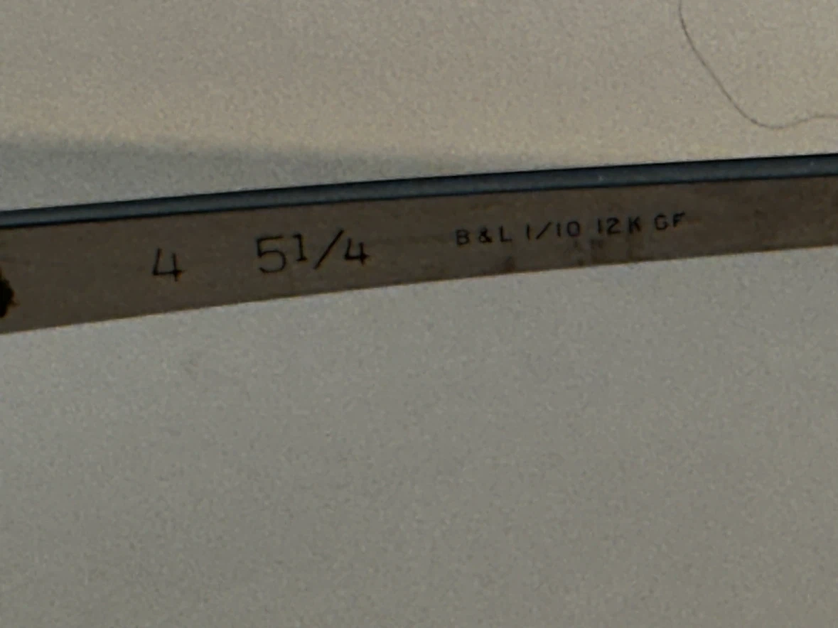 Vintage B&L Balgrip 12K GF Sunglasses 1950s - photo 5