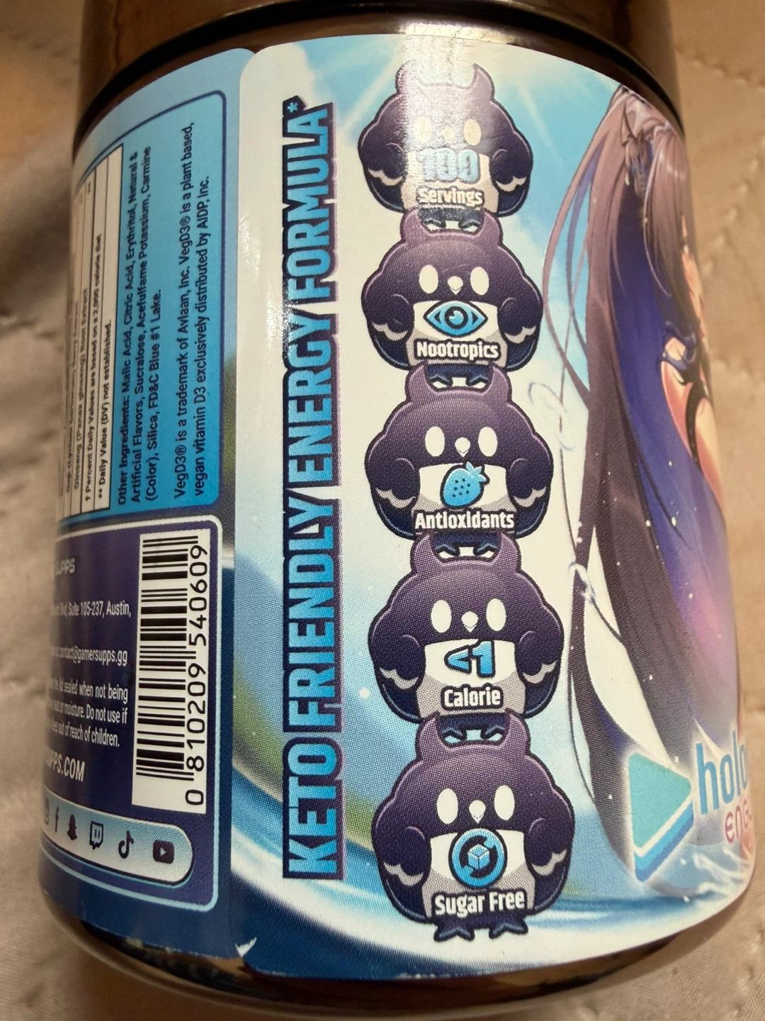 Sealed Hololive Jailberry Blast GG ENERGY - photo 4