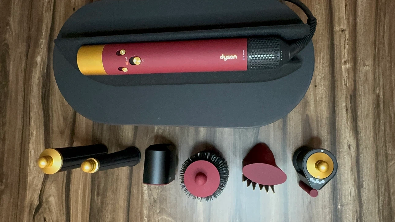 Dyson Airwrap i.d. Red Velvet & Gold - New Open Box - photo 4