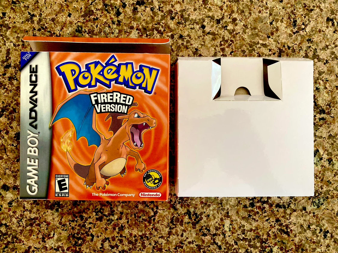 Pokémon Fire Red Replacement Box (No Cartridge)