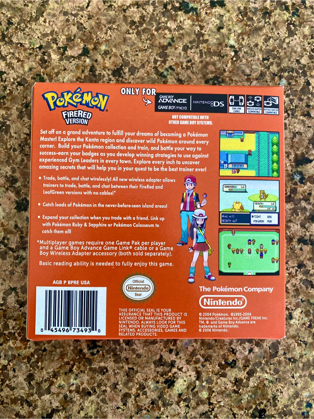 Pokémon Fire Red Replacement Box (No Cartridge) - photo 3
