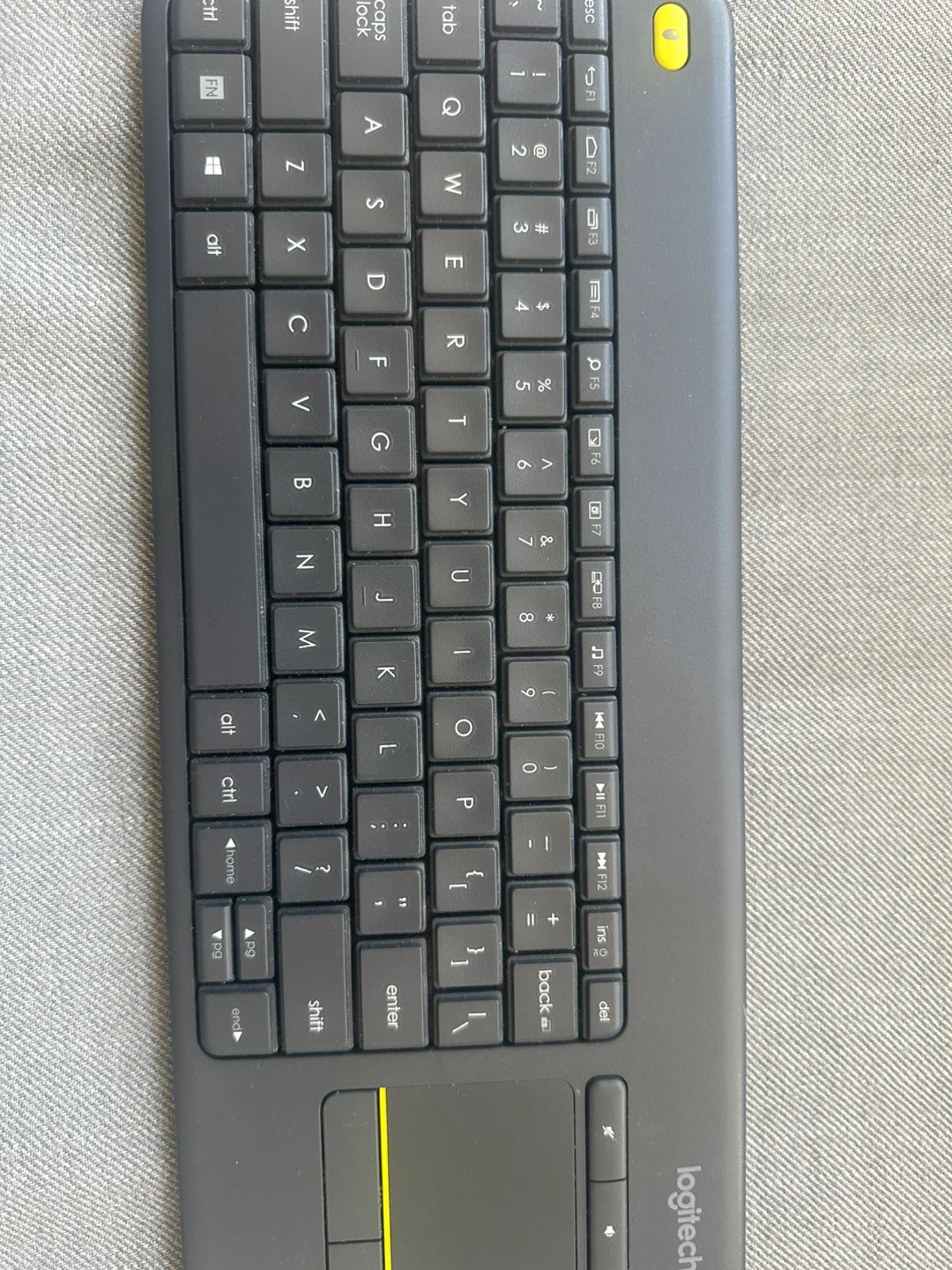 Logitech Wireless Keyboard with Touchpad
