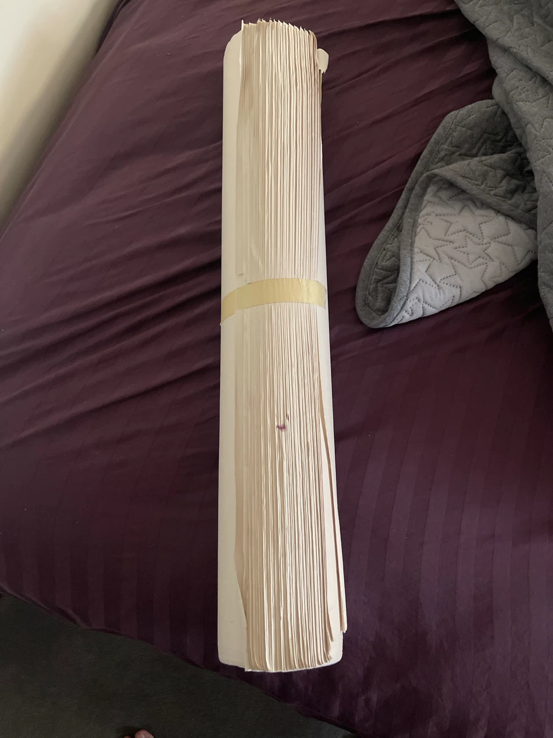 Large Roll of White Craft Paper