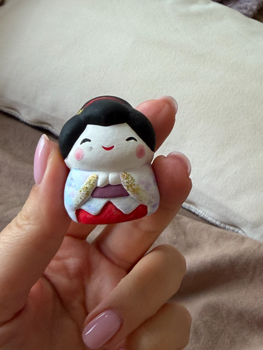 Small Japanese Kokeshi Figurine