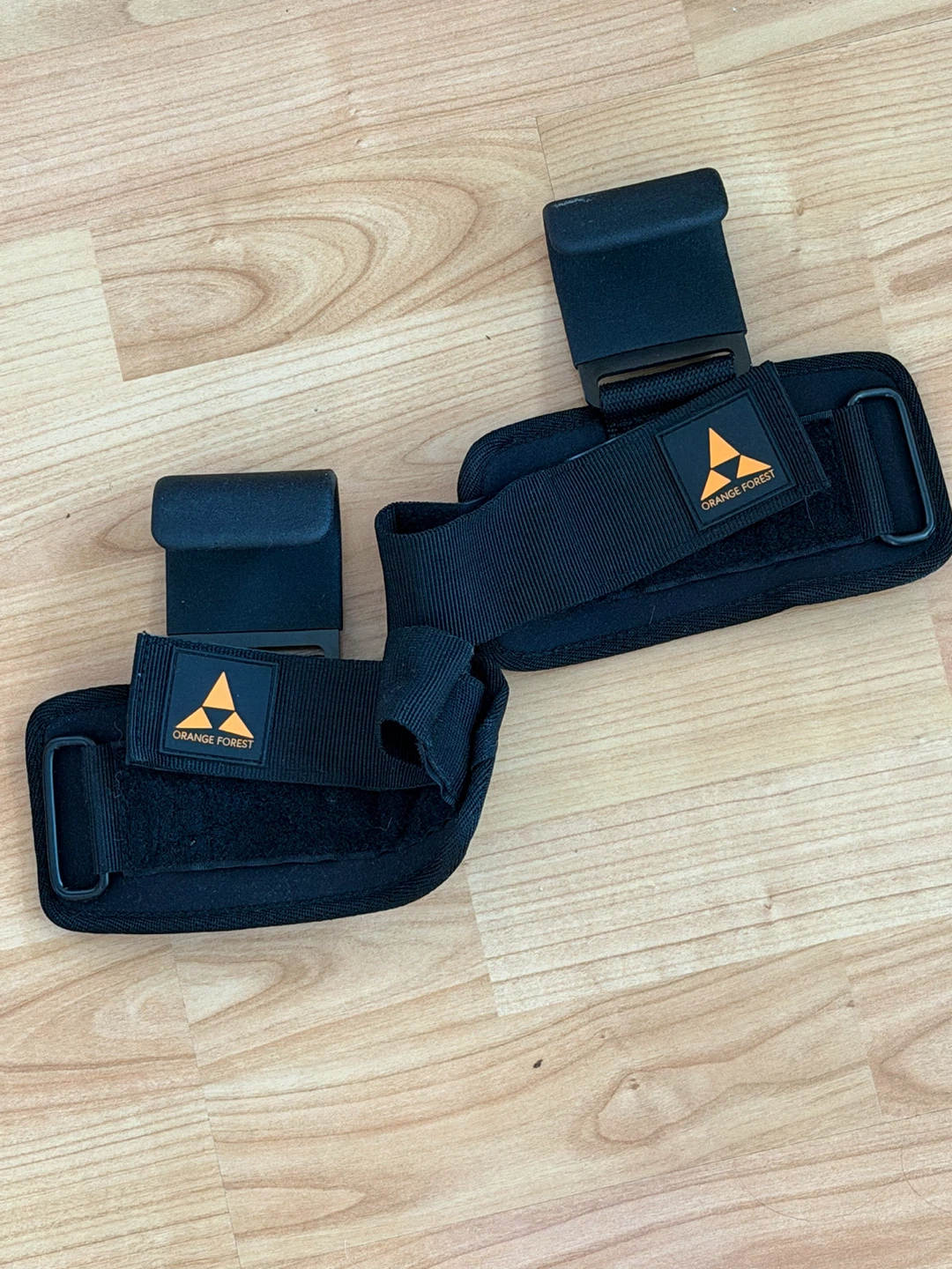 Orange Forest Weightlifting Hooks