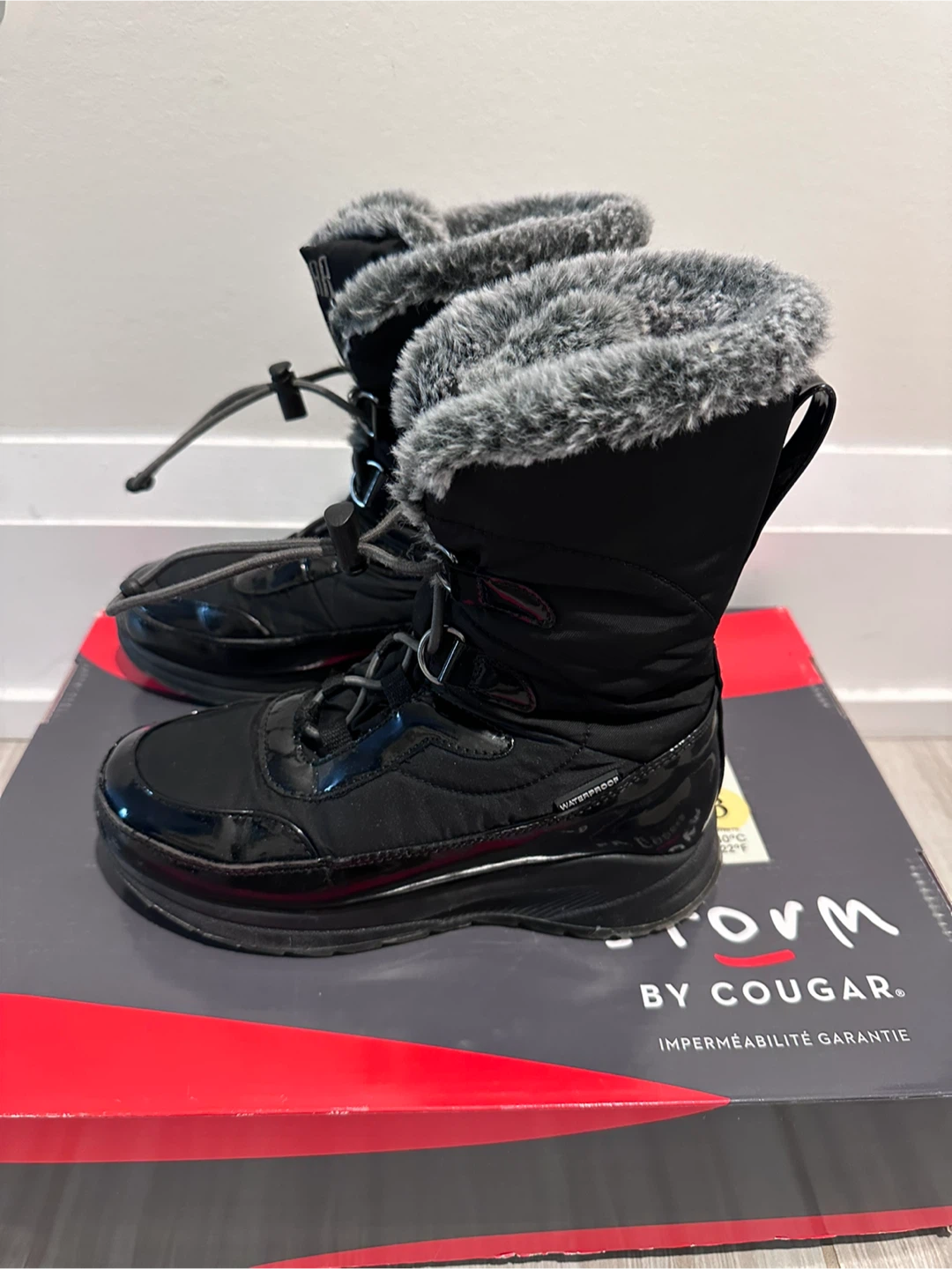 Kids Cougar Winter Boots Size 3 Black - photo 2
