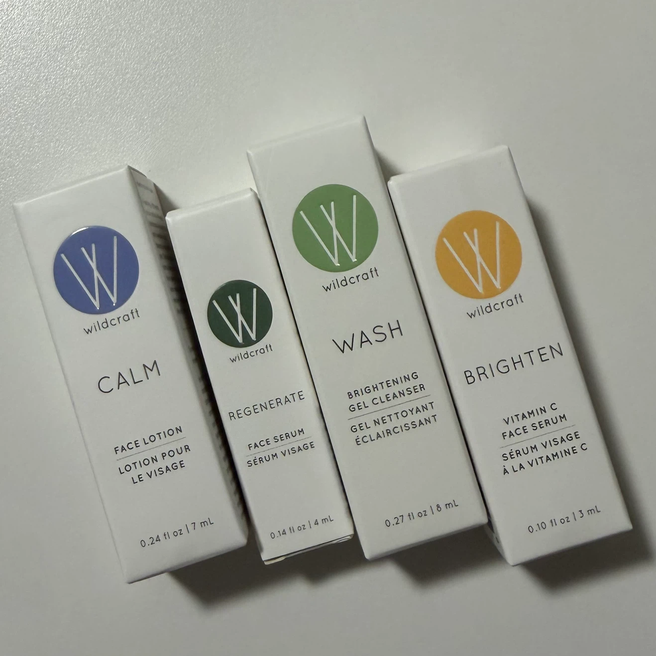 Wildcraft Skincare Set - Calm, Regenerate, Wash, Brighten