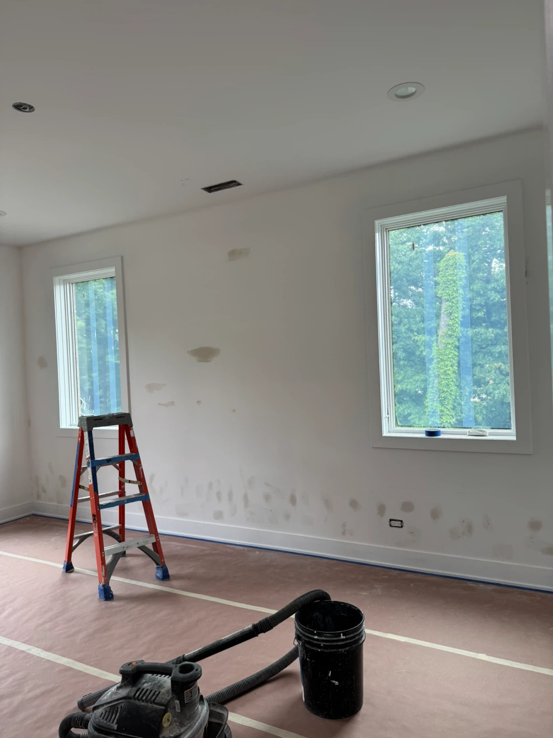 Painting work