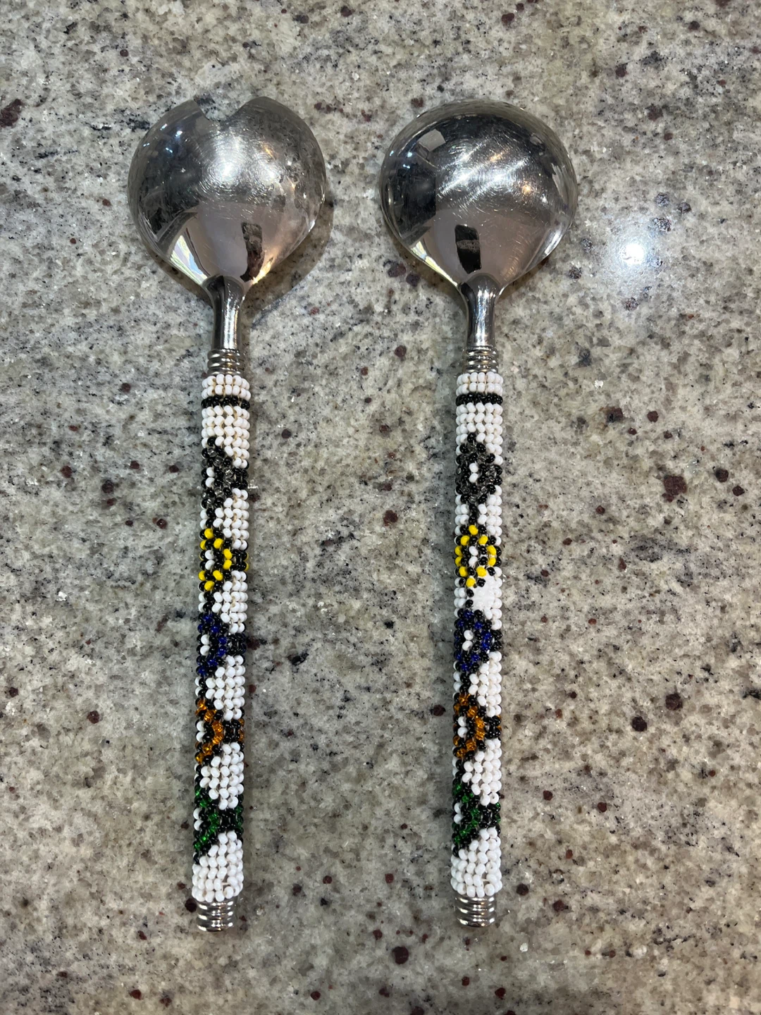 Beaded Salad Servers - photo 2