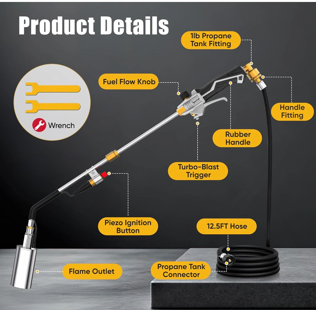 Heavy-Duty Propane Torch - photo 4