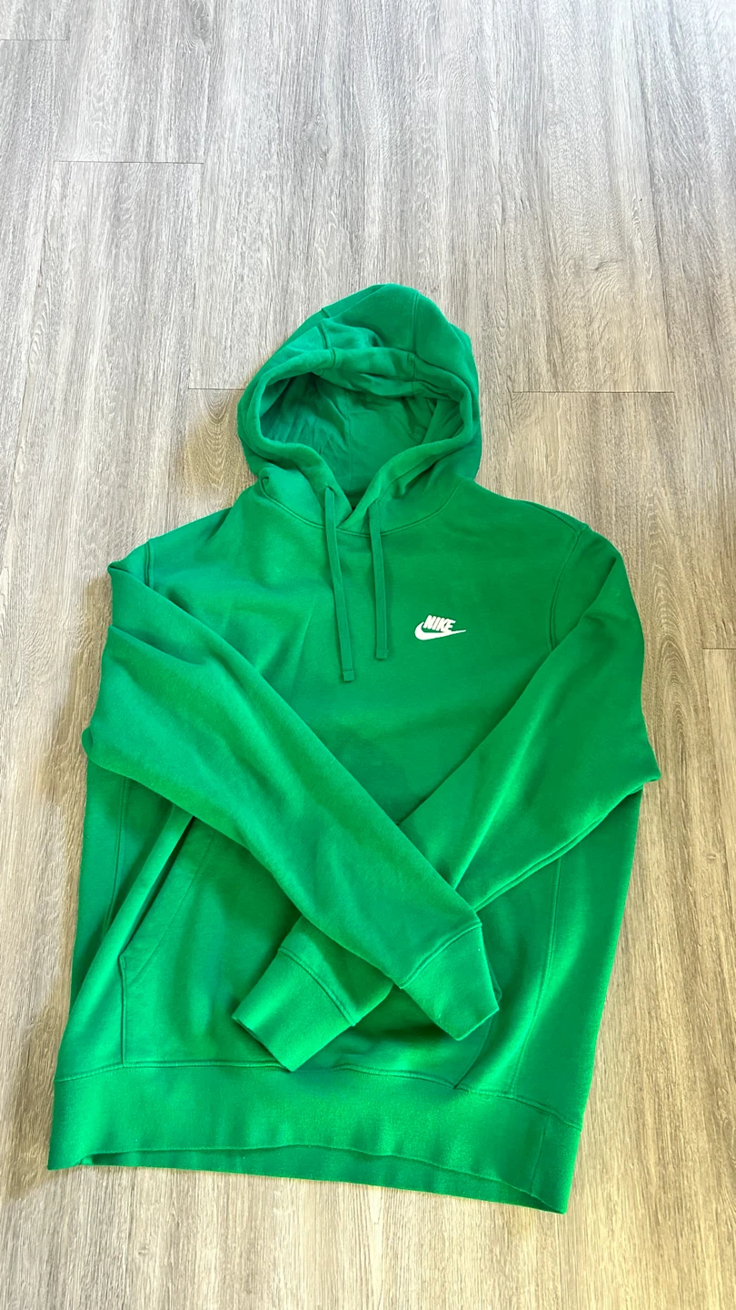Green Nike Hoodie