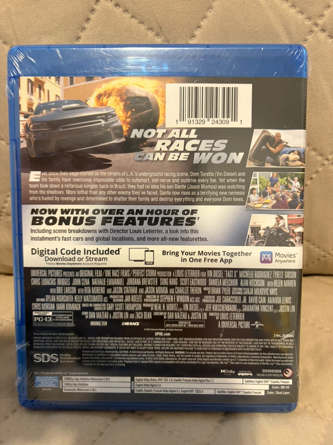 New Fast X (Blu-ray+DVD+Digital, 2023, Collector's Edition) - photo 2