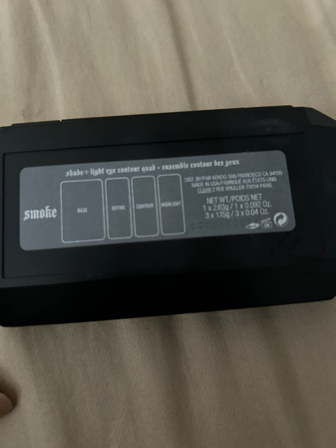 Kat Von D Shade + Light Eye Contour Quad in Smoke - photo 3