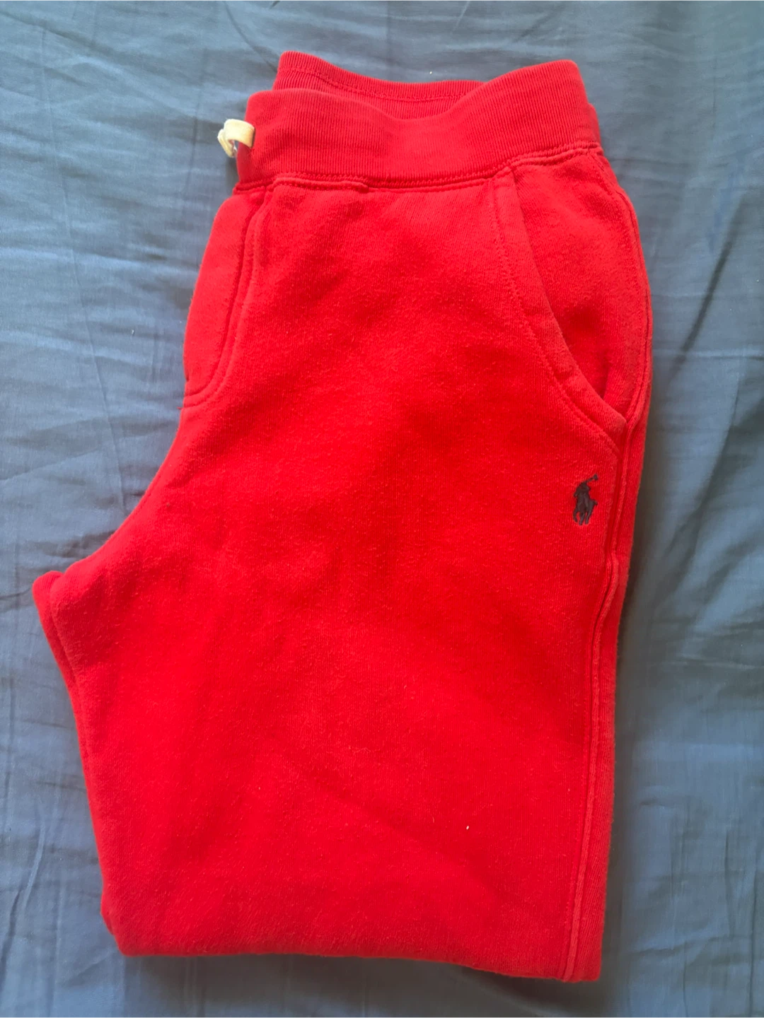 Ralph Lauren Red Long Sleeve and Jogger Set