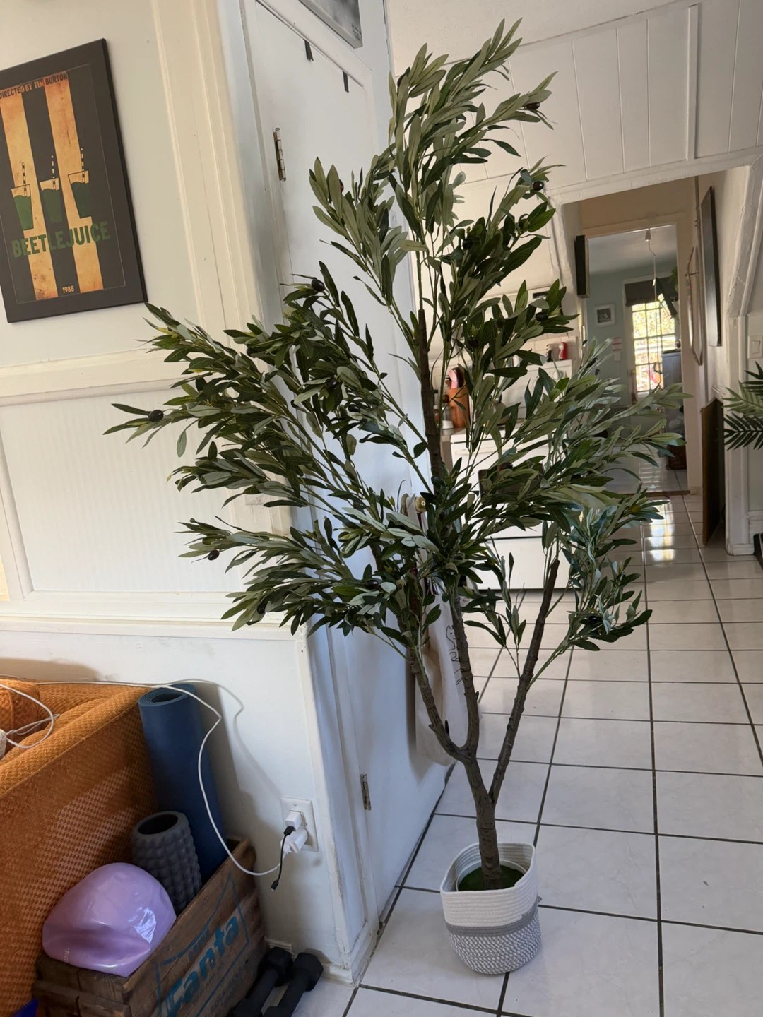 6ft Fake Olive Tree