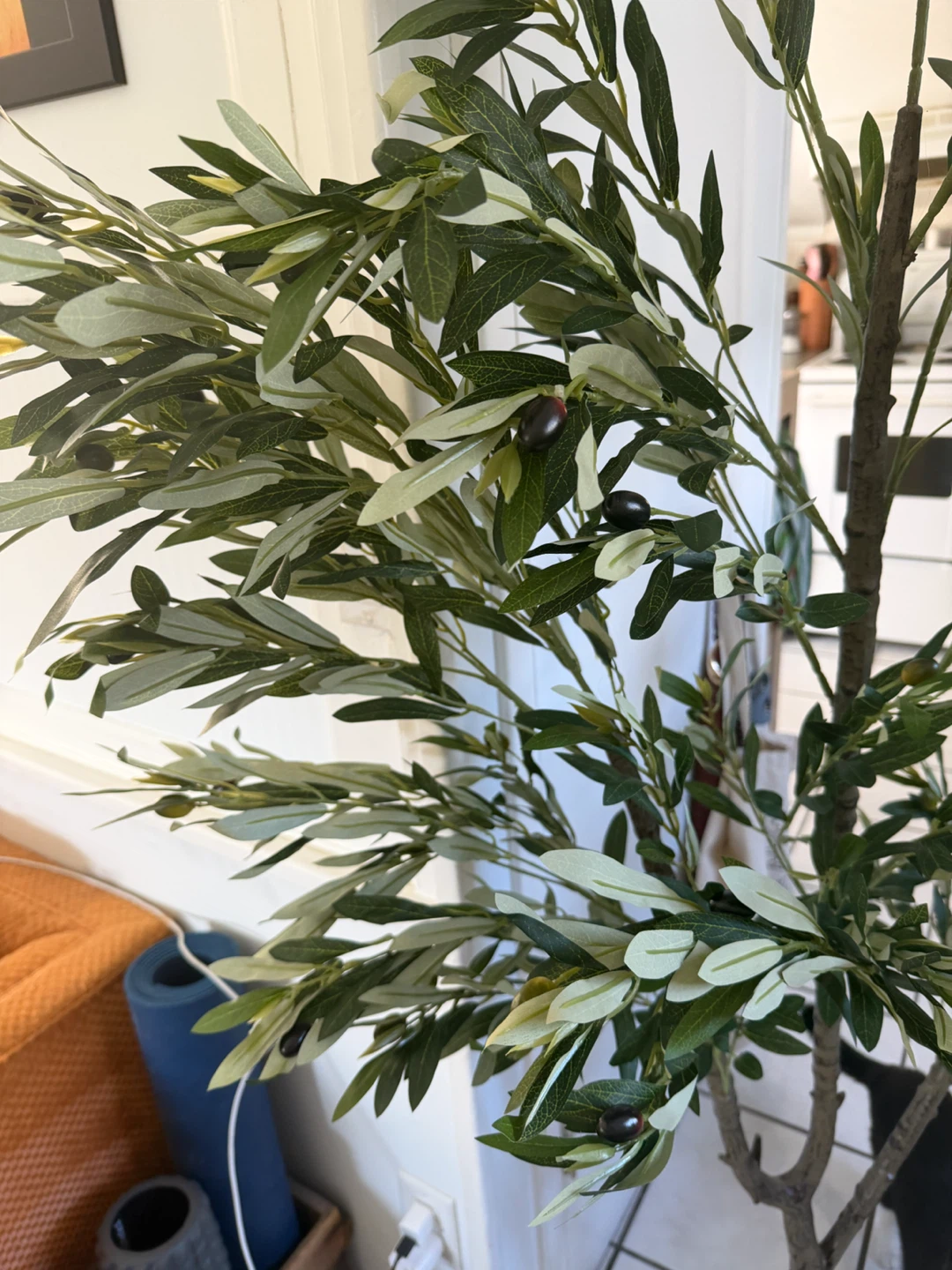 6ft Fake Olive Tree - photo 2