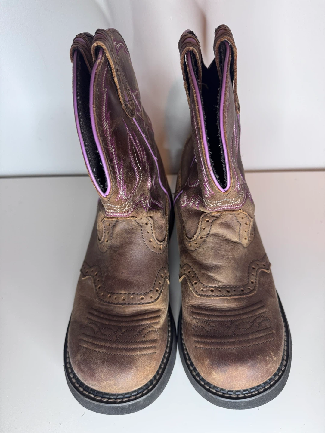 Justin Ladies Gypsy Cowboy Boots Aged Bark - photo 2