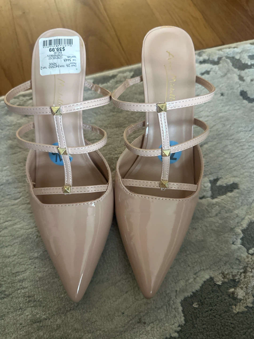 Anne Michelle nude heels size 7.5