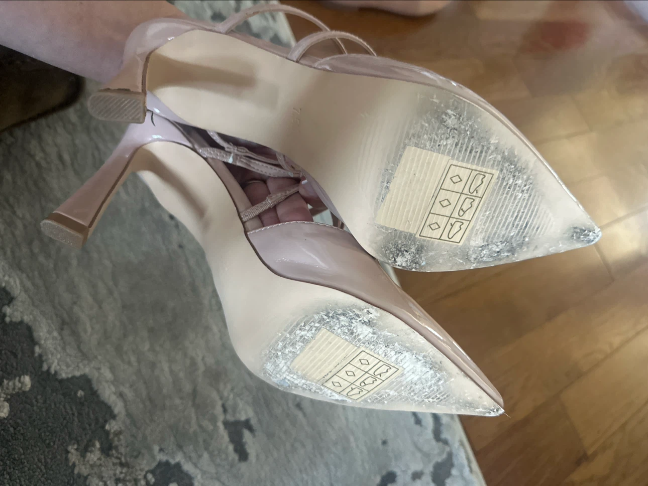 Anne Michelle nude heels size 7.5 - photo 4