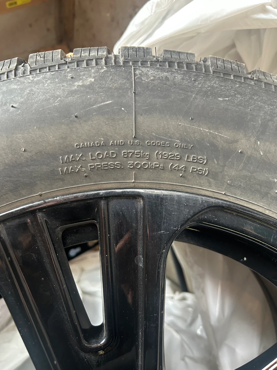 BFGoodrich Winter Tire on Black Rim - photo 3
