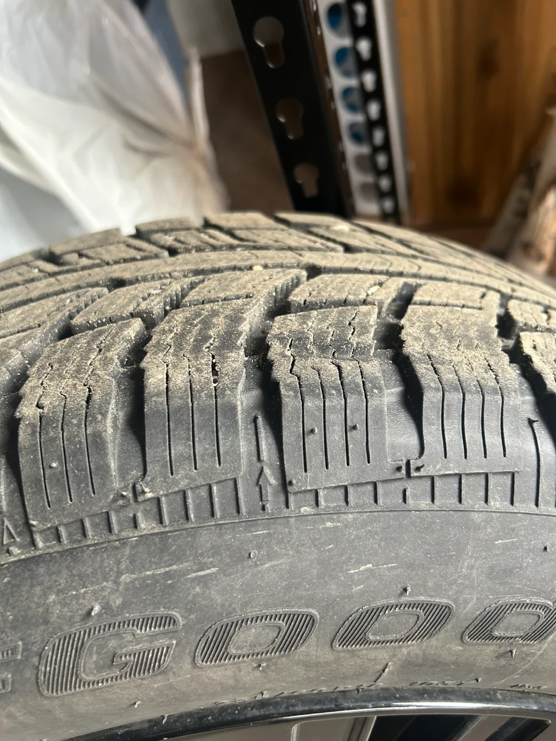 BFGoodrich Winter Tire on Black Rim - photo 4