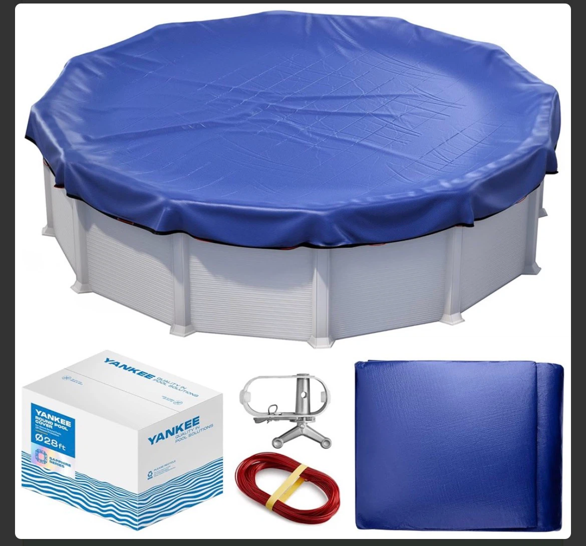 Yankee Sapphire Series 28ft Round Pool Cover