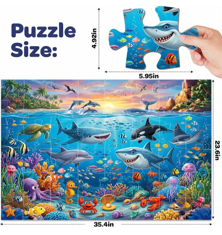 48-Piece Floor Puzzle - photo 3