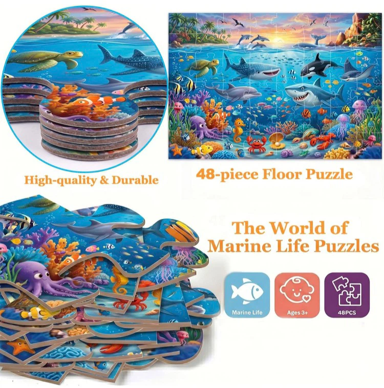 48-Piece Floor Puzzle - photo 4
