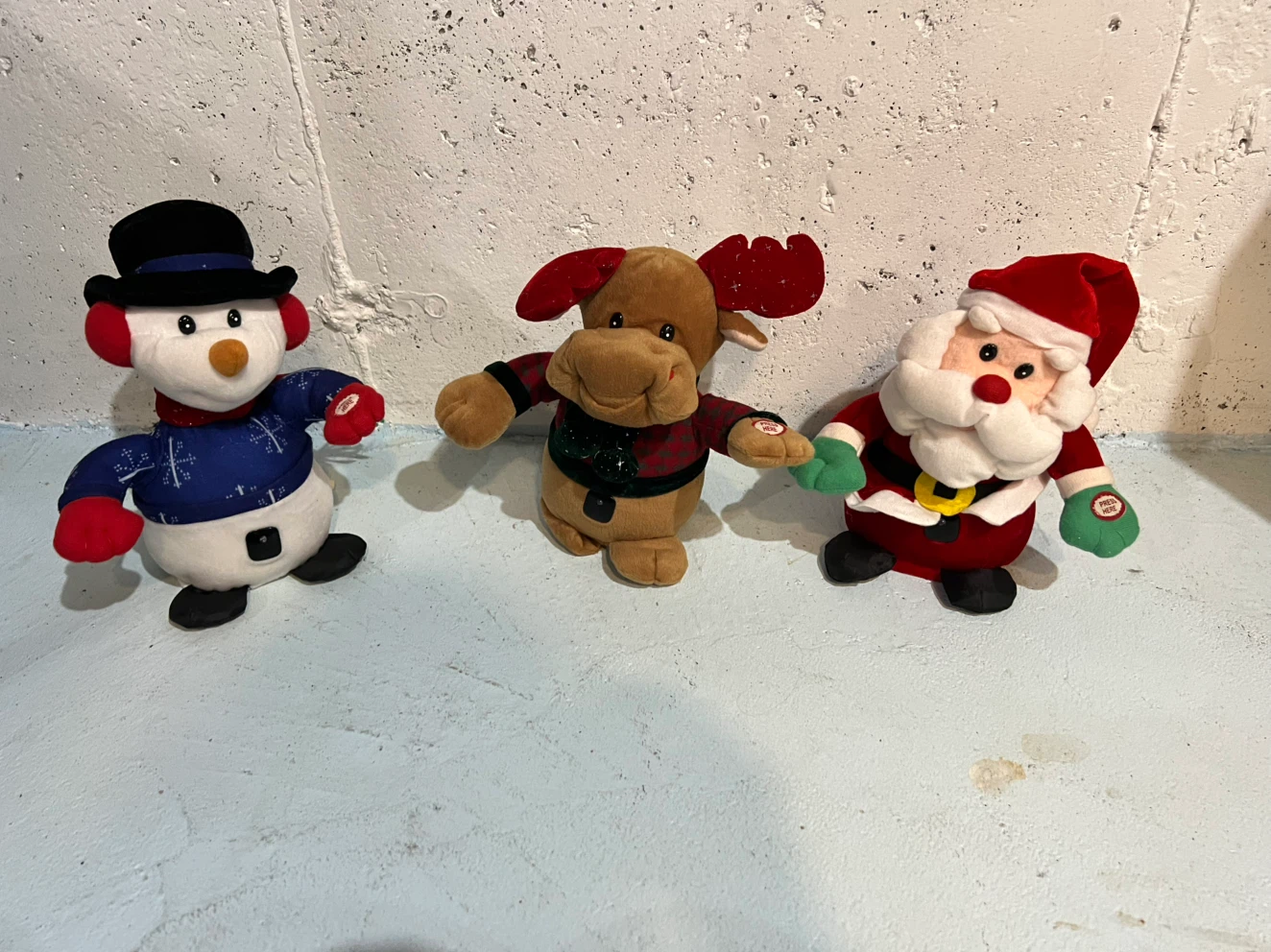 Singing Christmas Plush toys