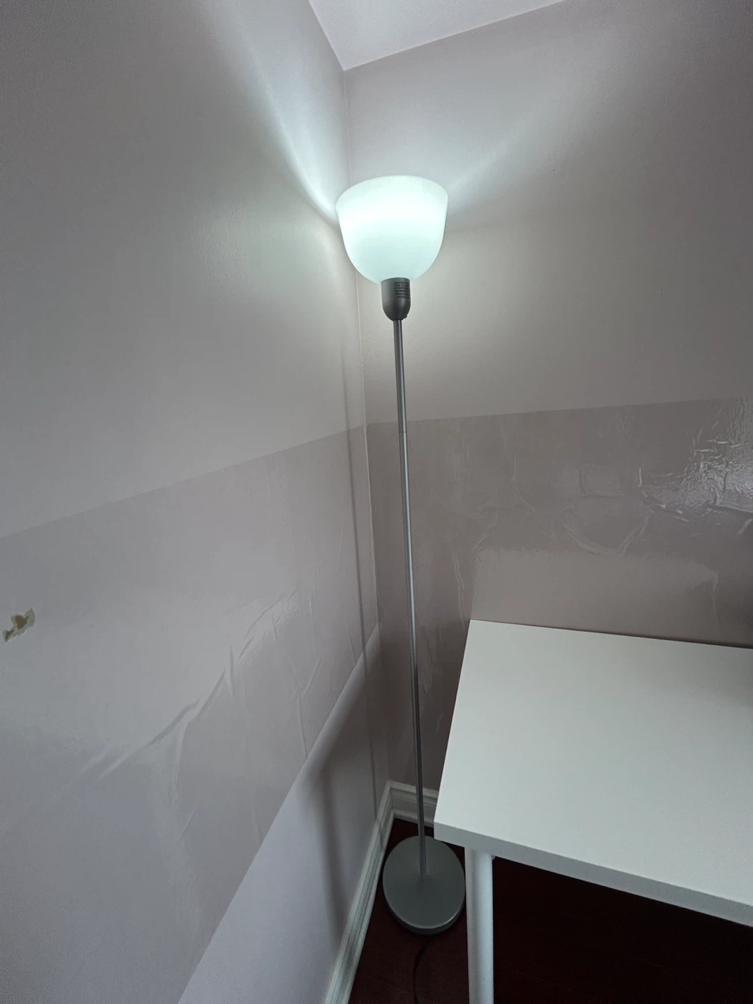 Silver Floor Lamp - photo 2