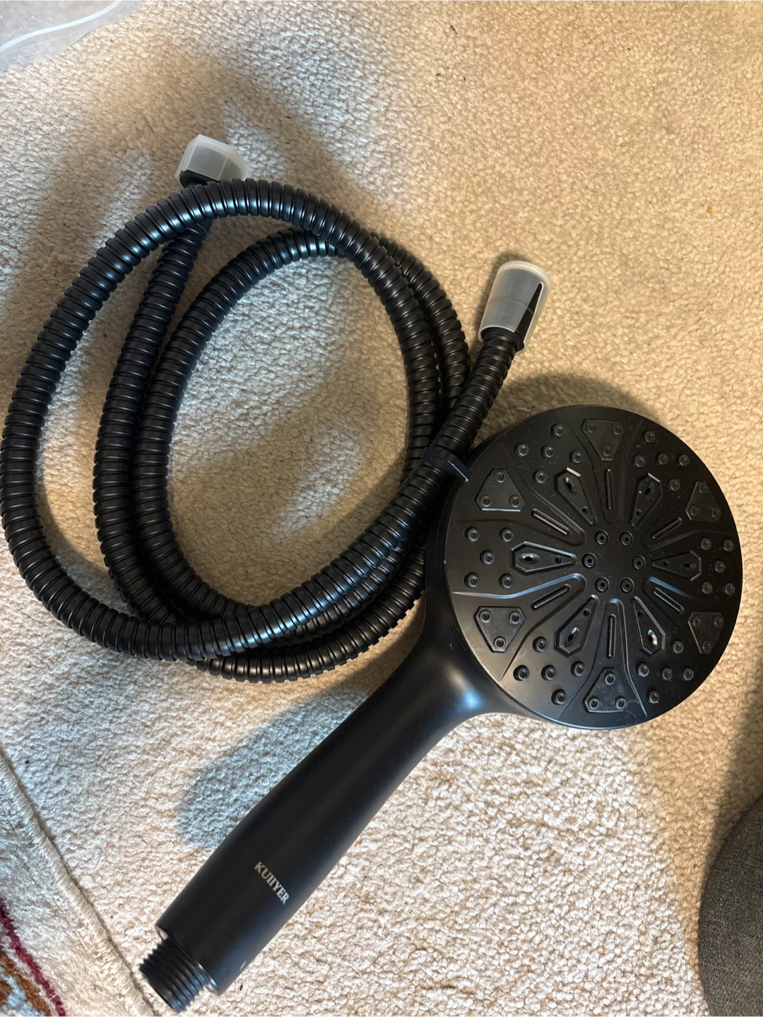KUIIYER Black Handheld Shower Head - photo 2