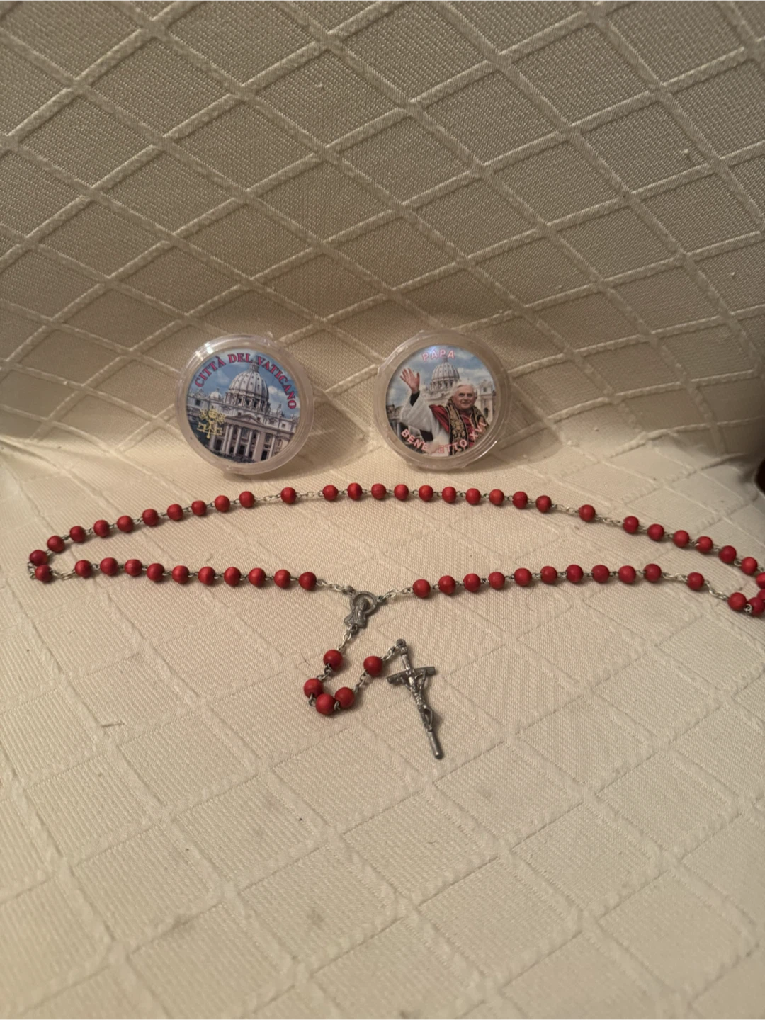 Vatican City Pope Benedict XVI Rosary Beads