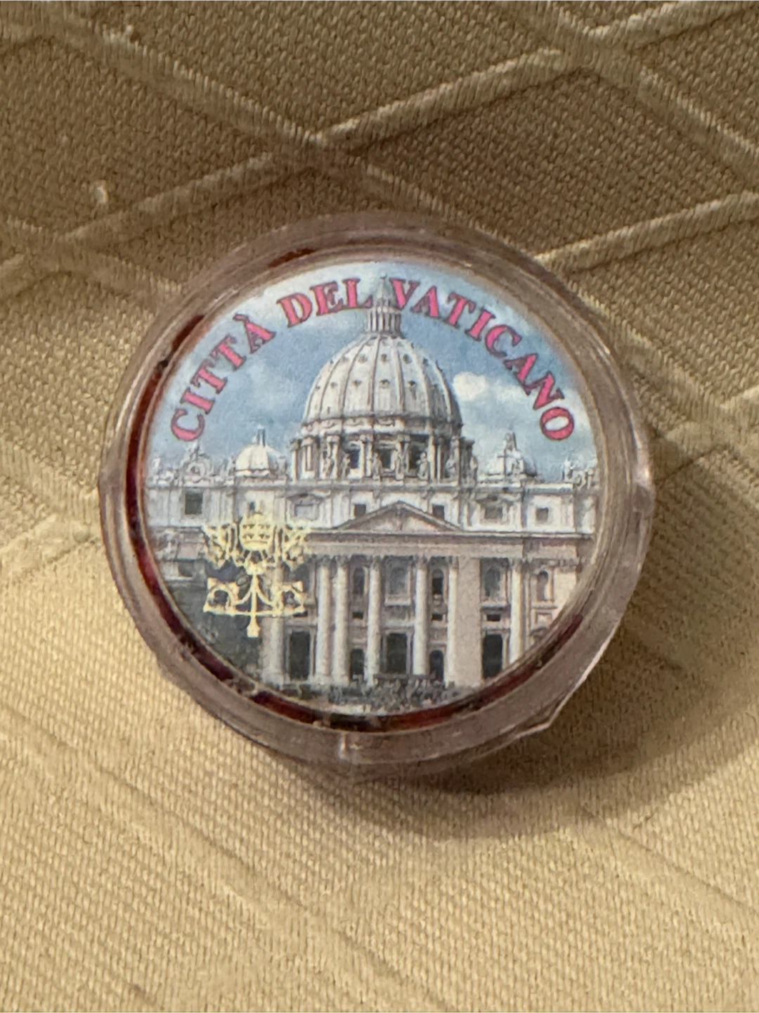 Vatican City Pope Benedict XVI Rosary Beads - photo 3