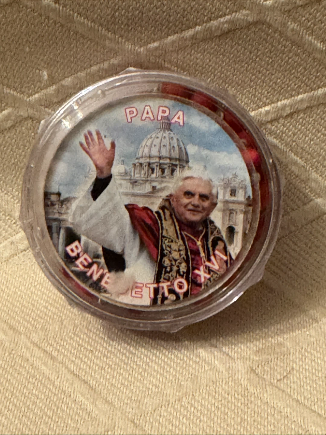 Vatican City Pope Benedict XVI Rosary Beads - photo 4