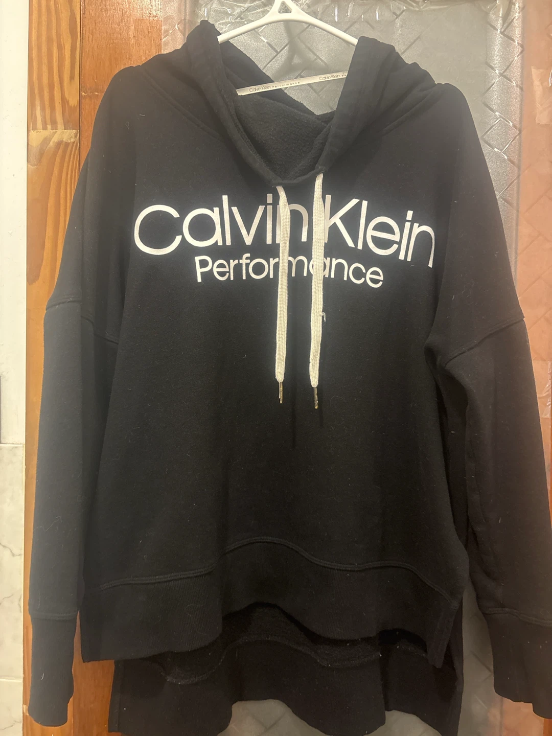 Women Calvin Klein Performance Black Hoodie