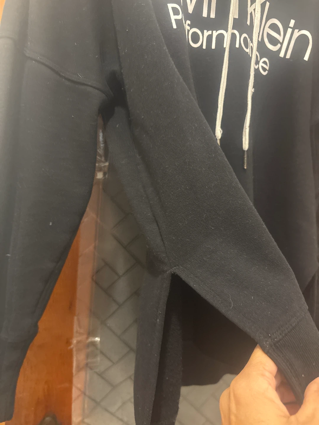Women Calvin Klein Performance Black Hoodie - photo 3