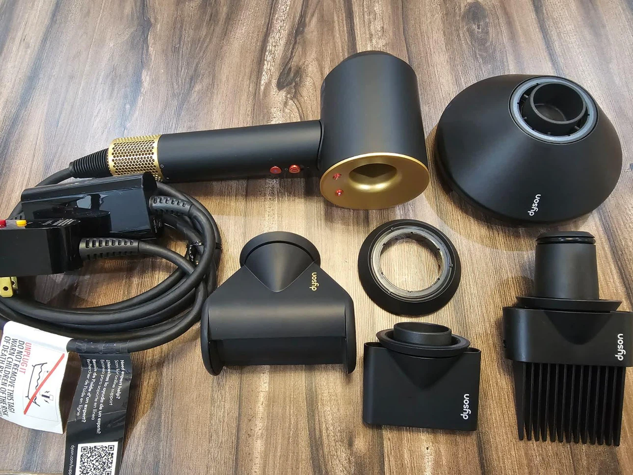 Dyson Supersonic Origin Onyx Black/Gold - New Open Box (No Case) - photo 2