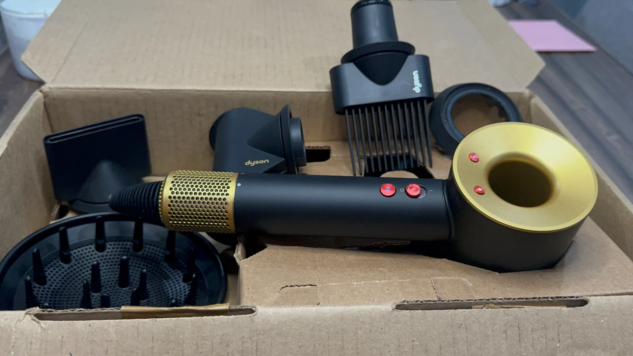 Dyson Supersonic Origin Onyx Black/Gold - New Open Box (No Case) - photo 3