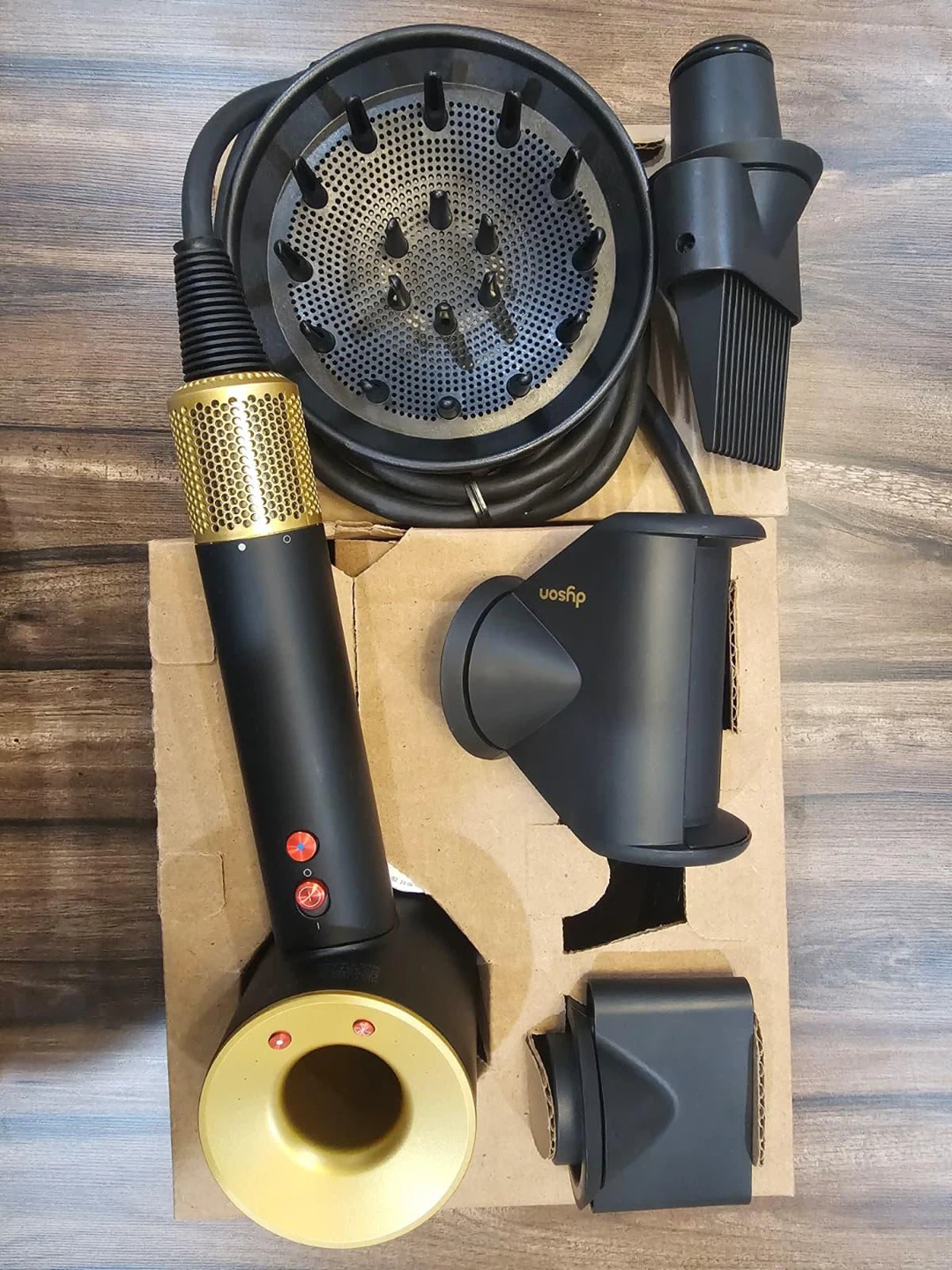 Dyson Supersonic Origin Onyx Black/Gold - New Open Box (No Case) - photo 4