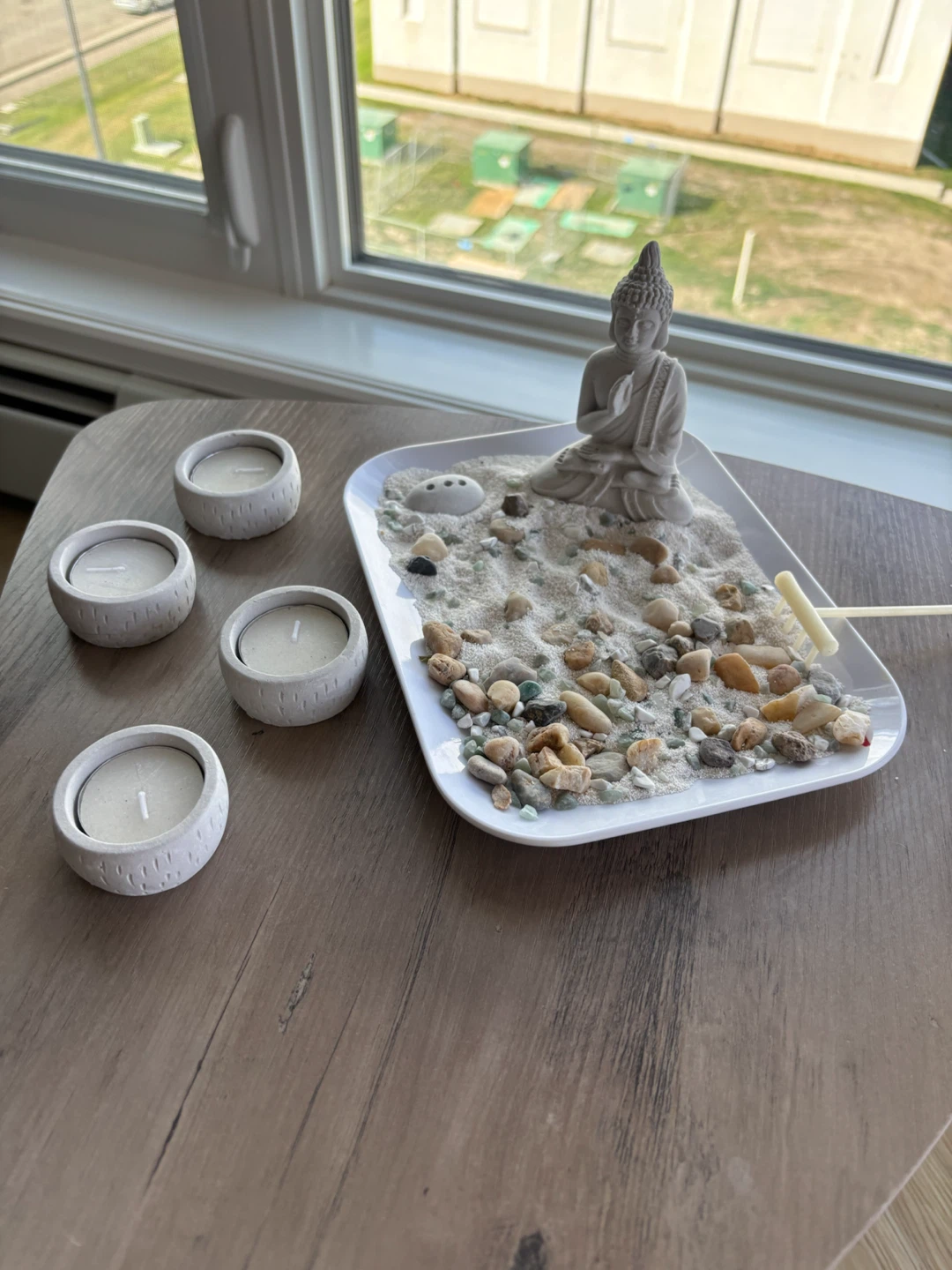 Zen Garden Set and Decorative Orbs - photo 2