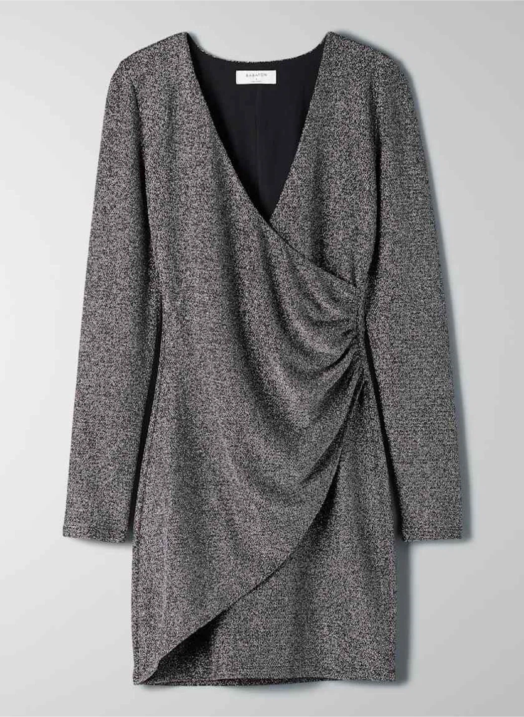 Aritzia Babaton Mayne dress Sparkly black/silver cocktail dress - photo 5