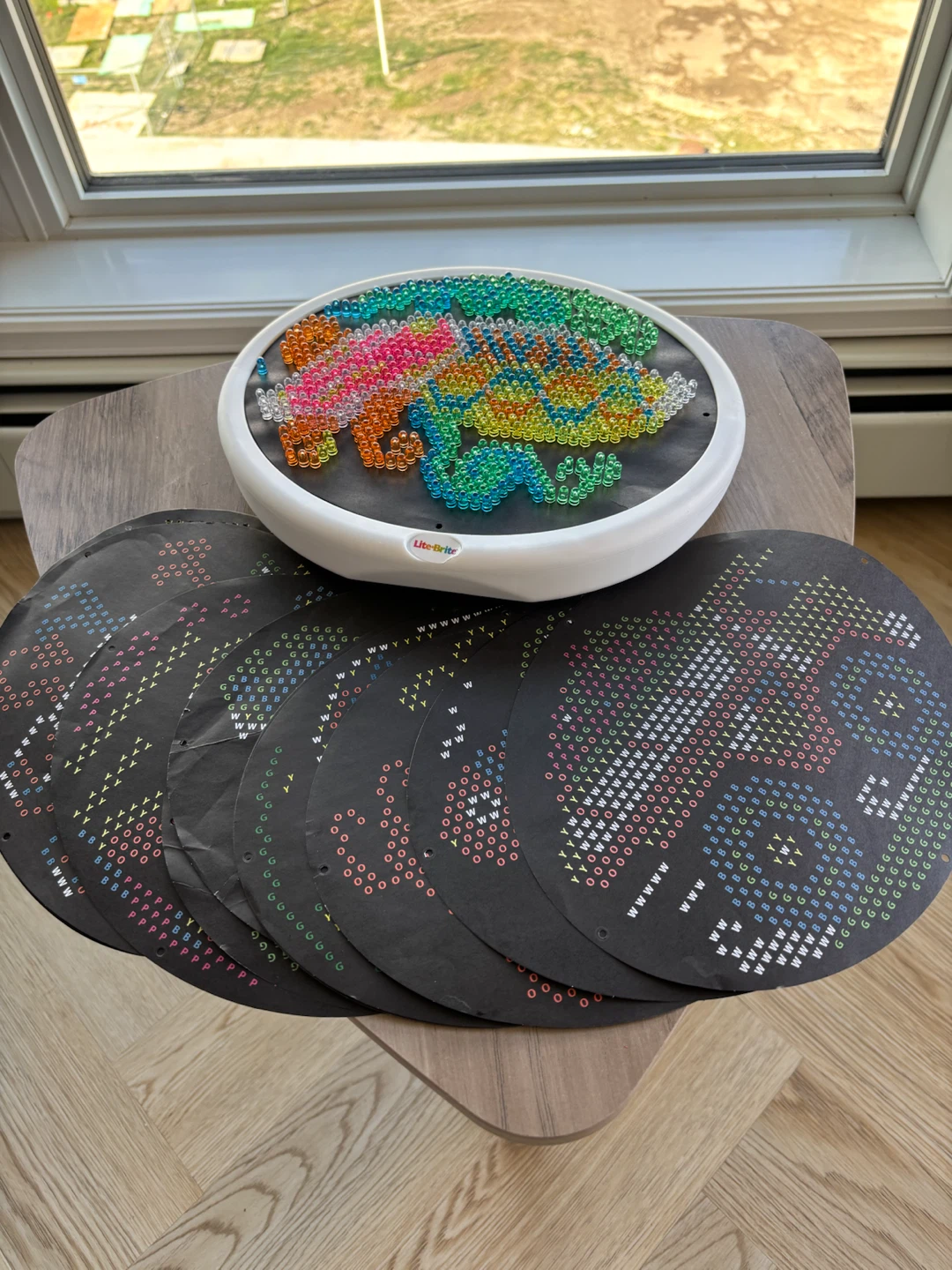 Toys and Lite-Brite Creative Toy with Refill Sheets - photo 4