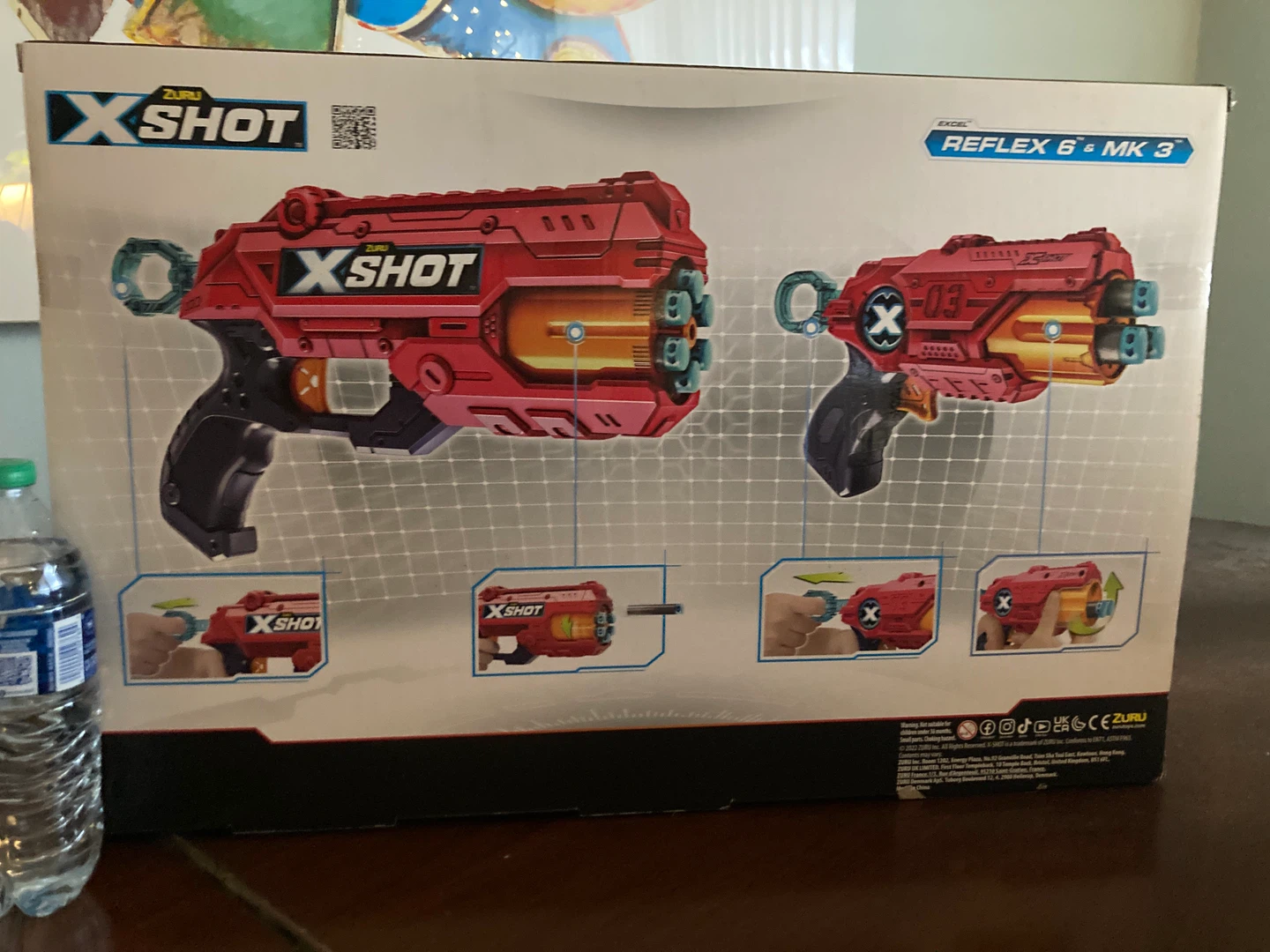 Toy - ZURU X-Shot Reflex 6 and MK 3 Blaster Set - photo 2