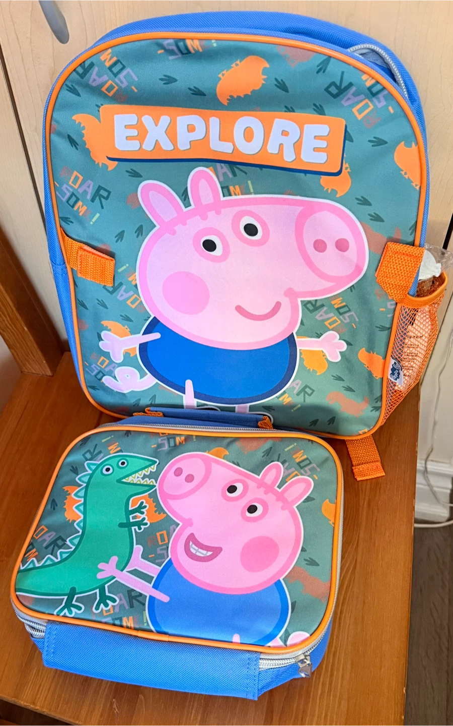 Peppa Pig Backpack and Lunch Bag Set