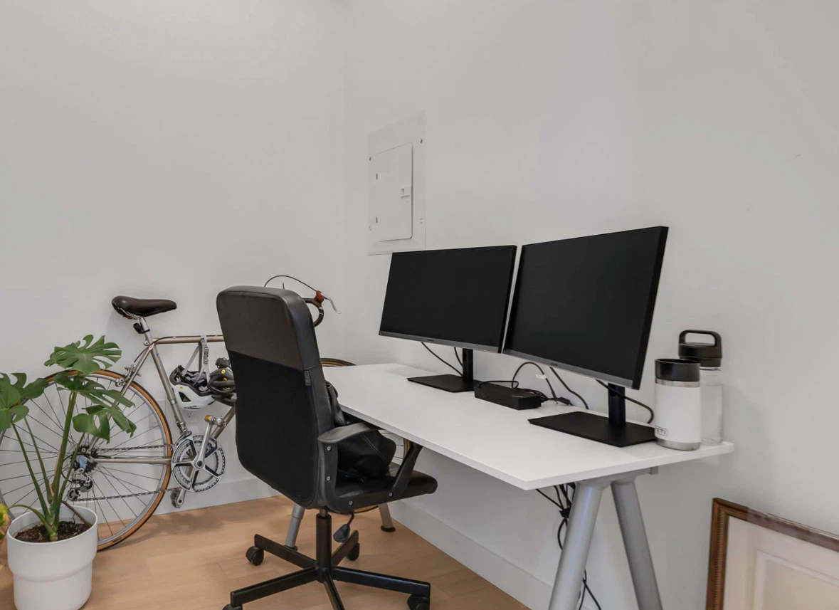 IKEA White Thyge Desk