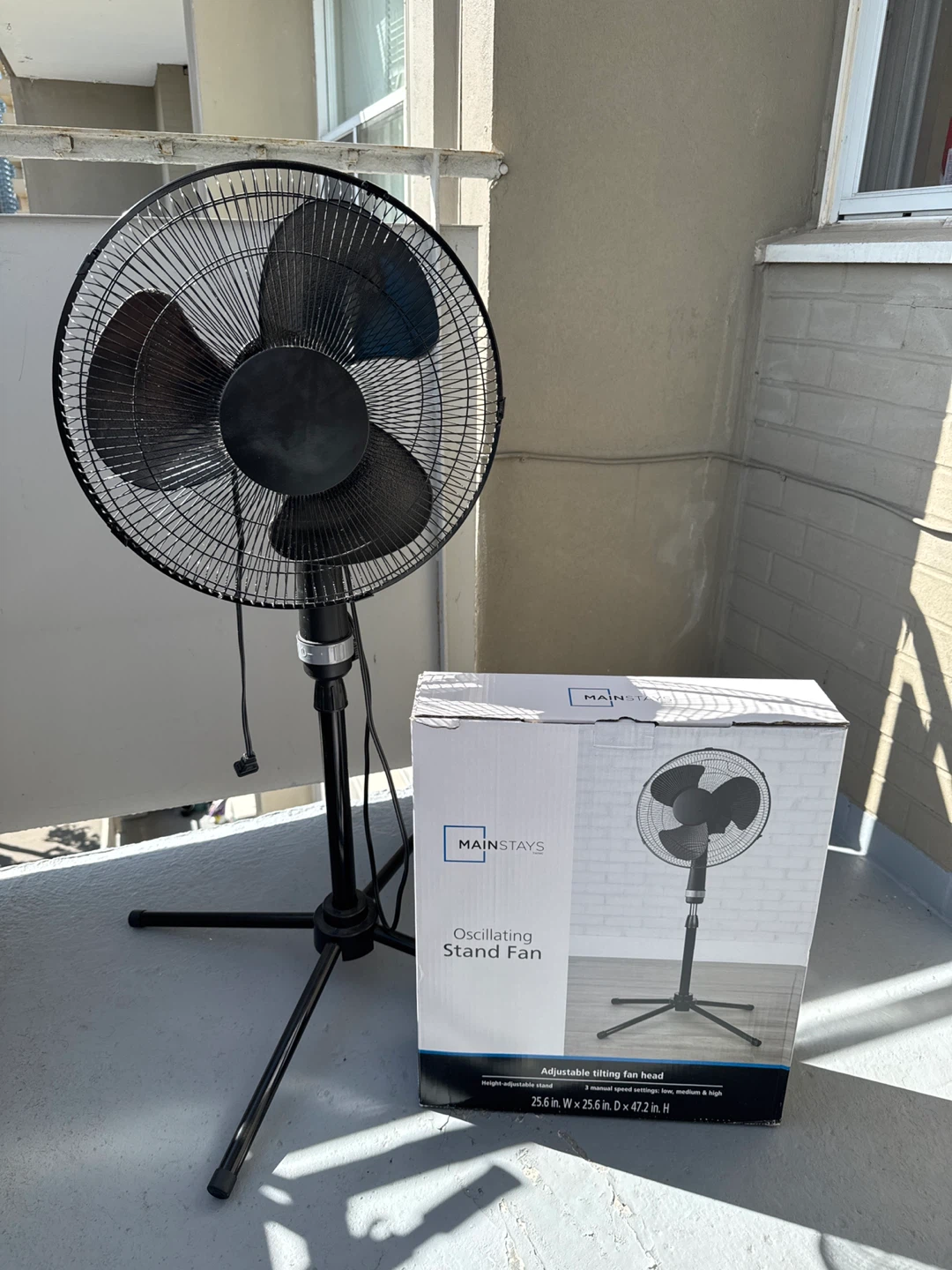 Mainstays Oscillating Stand Fan