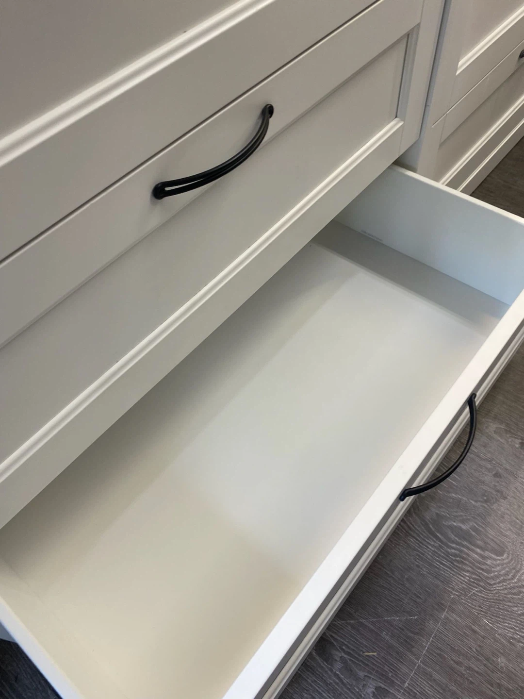 IKEA Dresser with 6 white drawers - photo 5